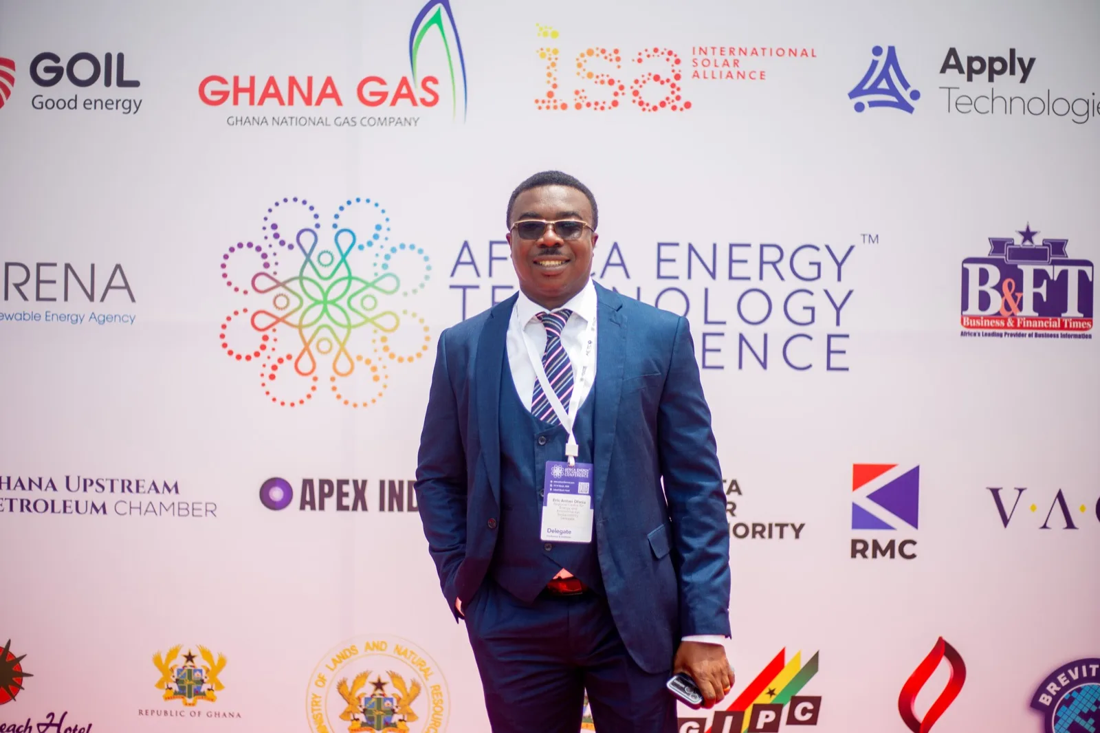 Prof Eric Ofosu Antwi at the conference