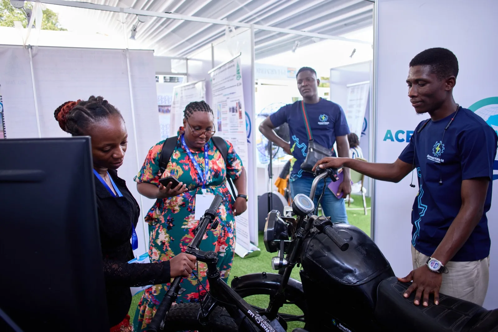 Student converts ICE engine bikes to electric