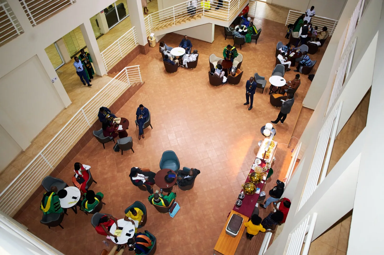 Students during centre activity