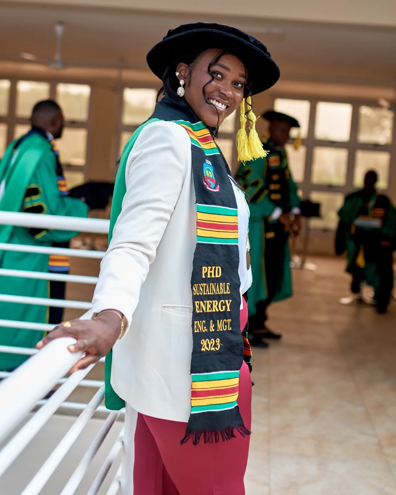 PhD graduate from Chad