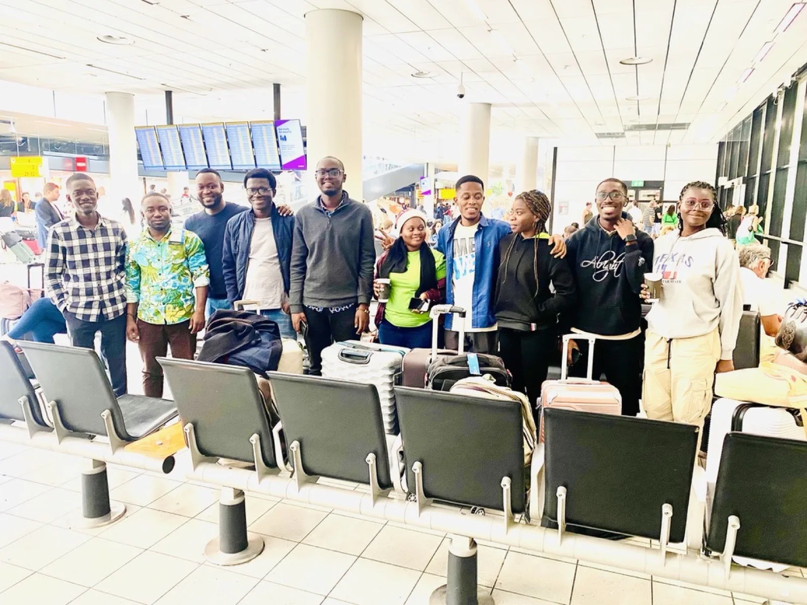 Staff and Student Exchange at Schipol Airport