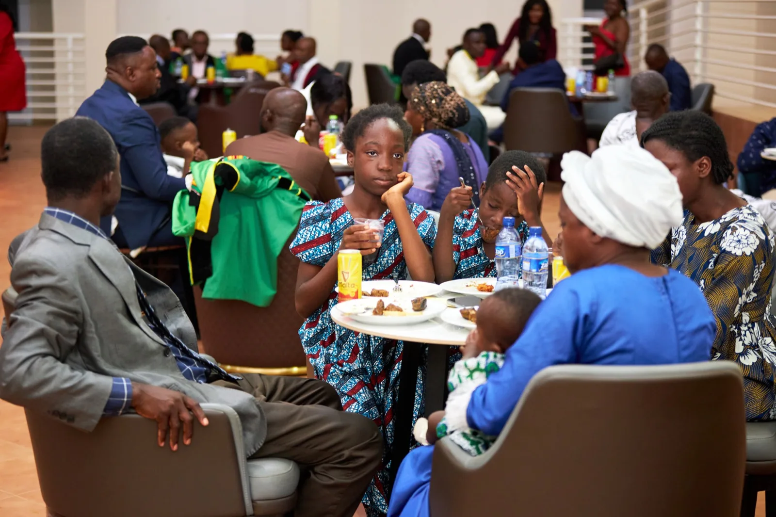 Students during academic activity