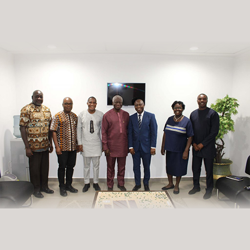 Read more about the article Centre Director, VC & Former VC’s, paid a courtesy call to the CEO of Bui Power